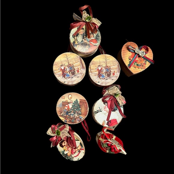 Christmas ornaments olde world